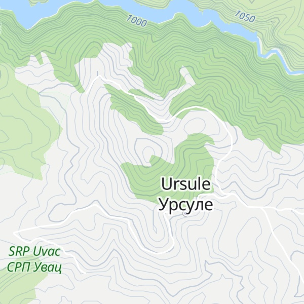 Map of Veliki vrh