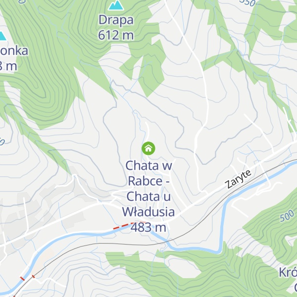 Map of Chata w Rabce - Chata u Władusia