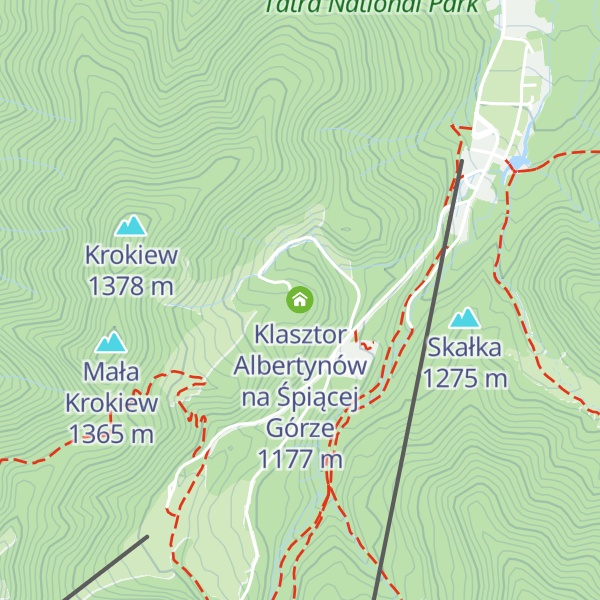 Map of Klasztor Albertynów na Śpiącej Górze