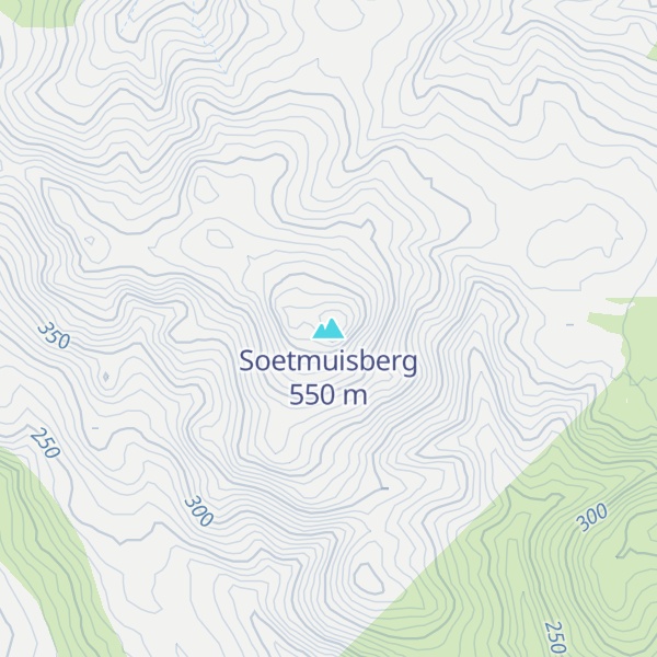 Map of Soetmuisberg