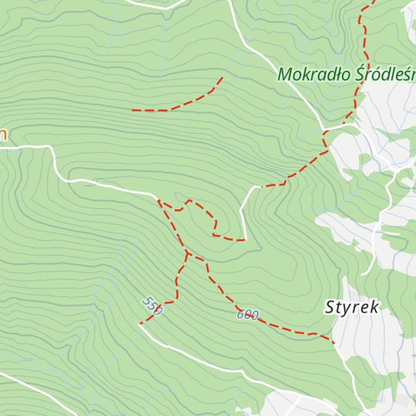 Map of Uklejna
