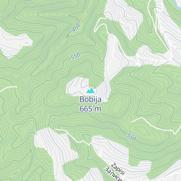 Map of Bobija