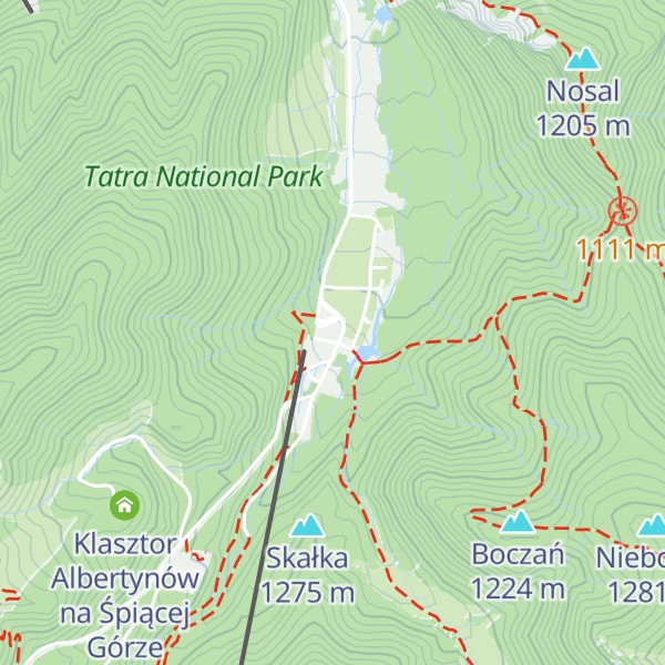 Map of Zajazd Górski Kuźnice