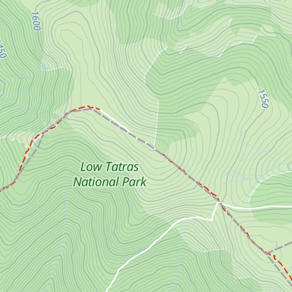 Map of Veľká Vápenica