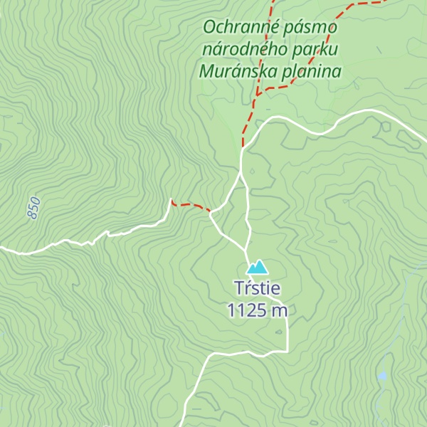 Map of Chata Tŕstie