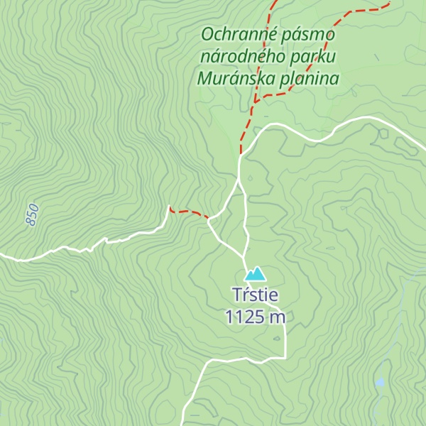 Map of Útulňa Sláviček