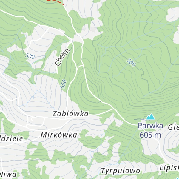 Map of Śliwnik