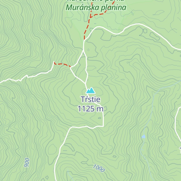 Map of Tŕstie