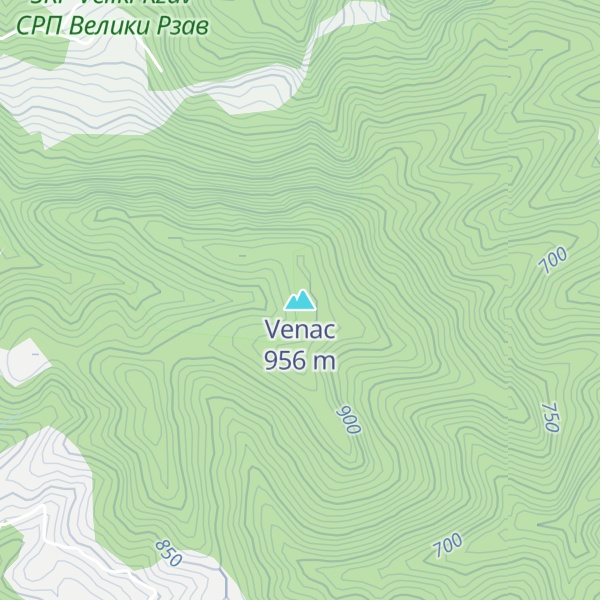 Map of Venac