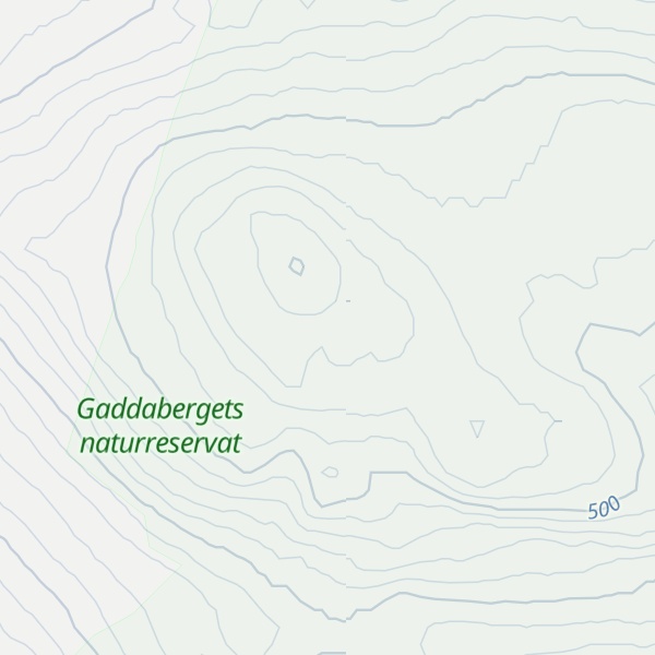 Map of Gaddaberget
