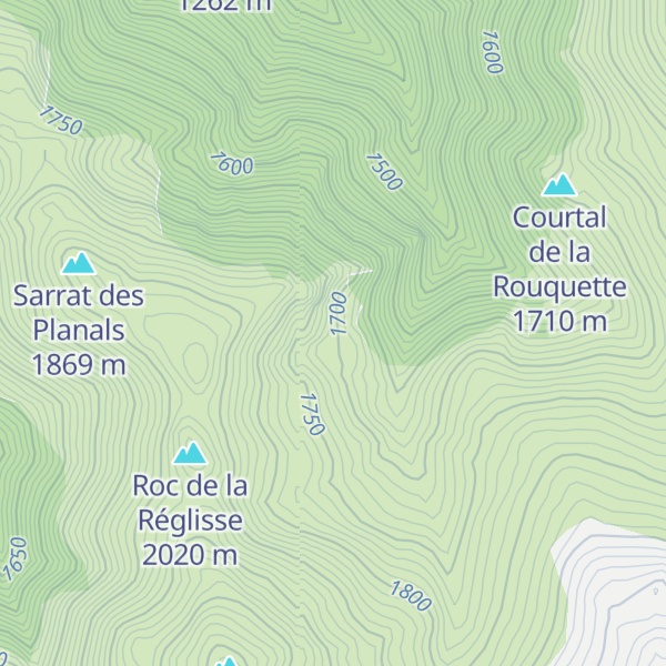 Map of Cabane pastorale de la Sarrat des Timbals
