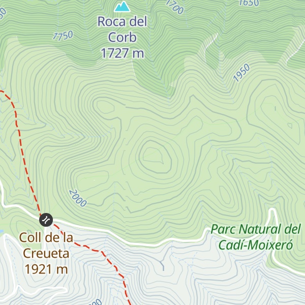 Map of La Creueta