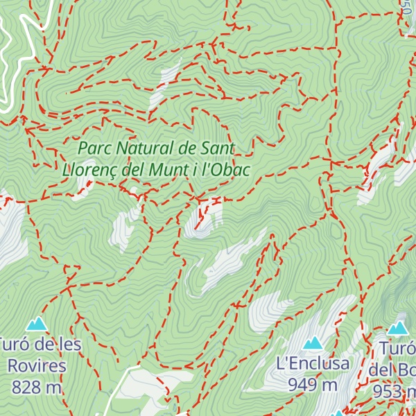 Map of Morral Gran