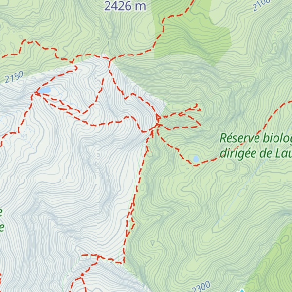 Map of Pic de Canras