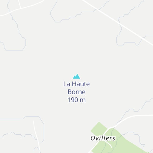 Map of La Haute Borne