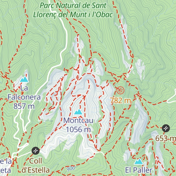Map of Cavall Bernat de la Vall