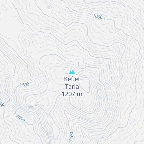 Map of Kef et Taria