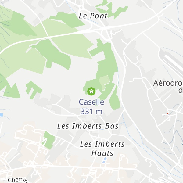Map of Caselle
