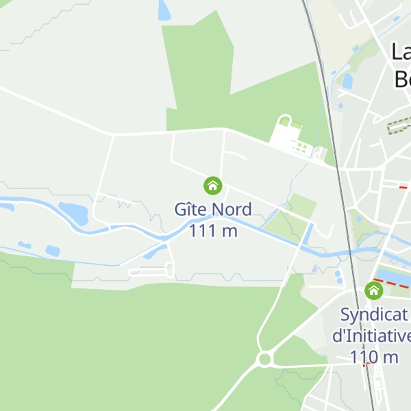 Map of Gîte Sud