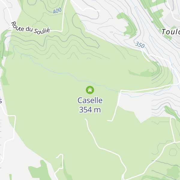 Map of Caselle