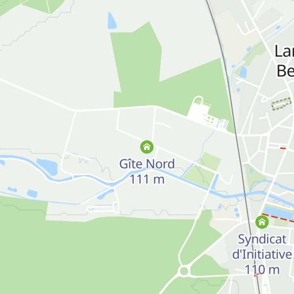 Map of Gîte Nord