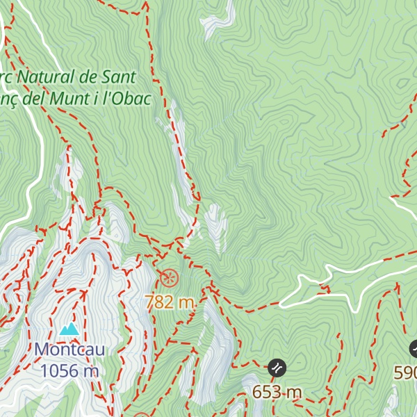 Map of Agulles de Finestrelles