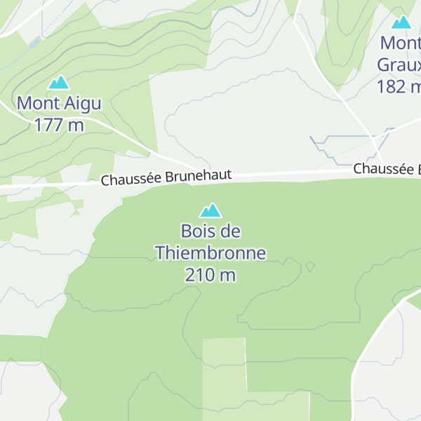 Map of Bois de Thiembronne