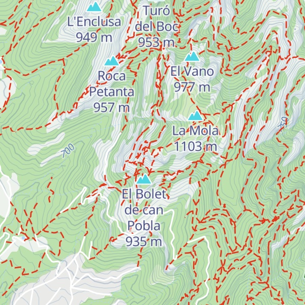 Map of Punta dels Cavalls