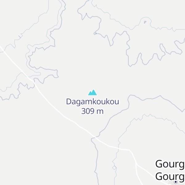 Map of Dagamkoukou