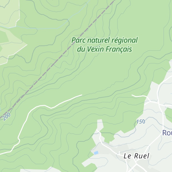 Map of Buttes de Rosne