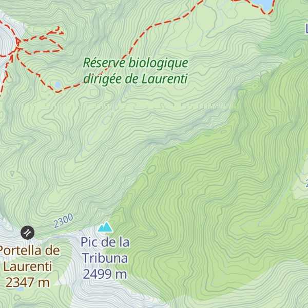 Map of Crête de Laurenti