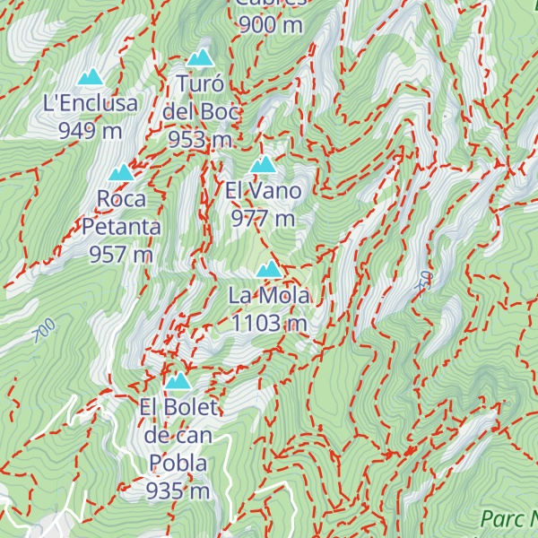 Map of La Mola
