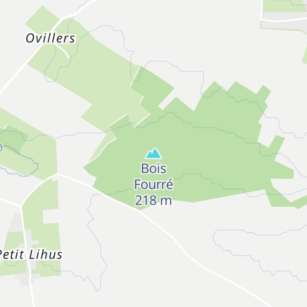 Map of Bois Fourré