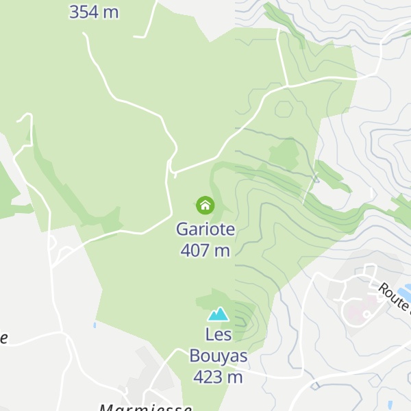 Map of Gariote