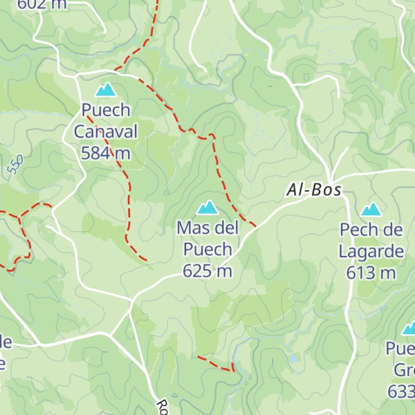 Map of Mas del Puech