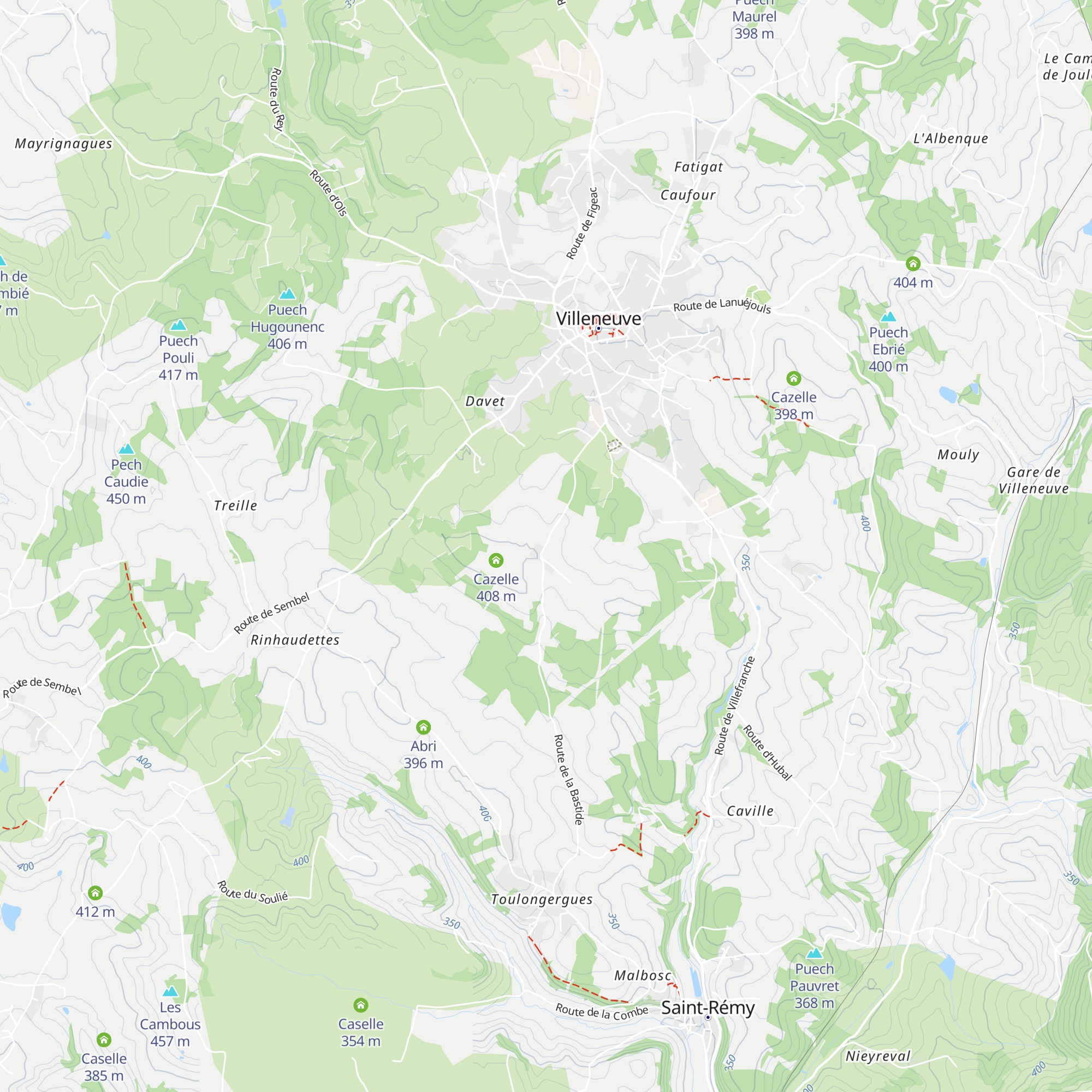 Gariote map