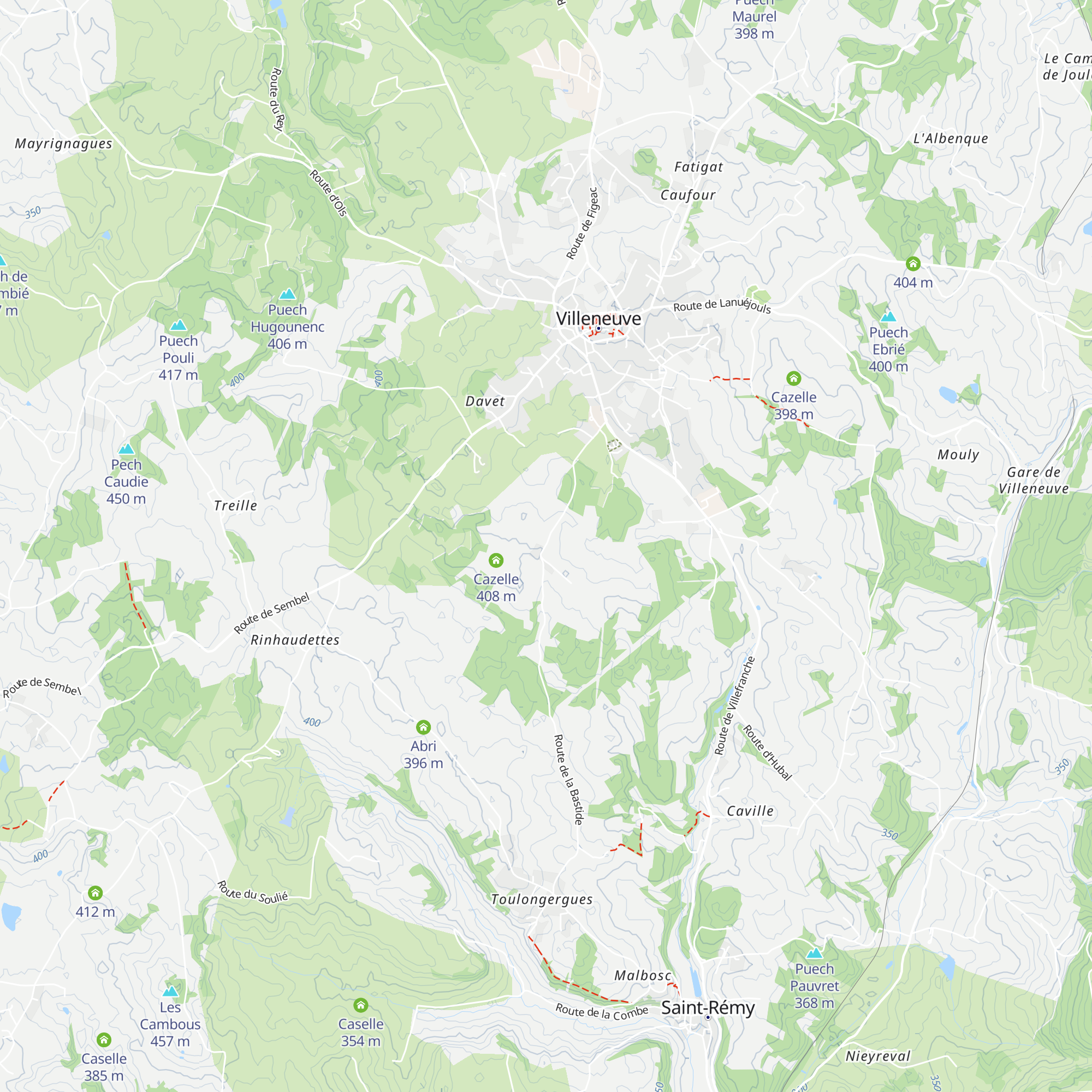 Gariote map