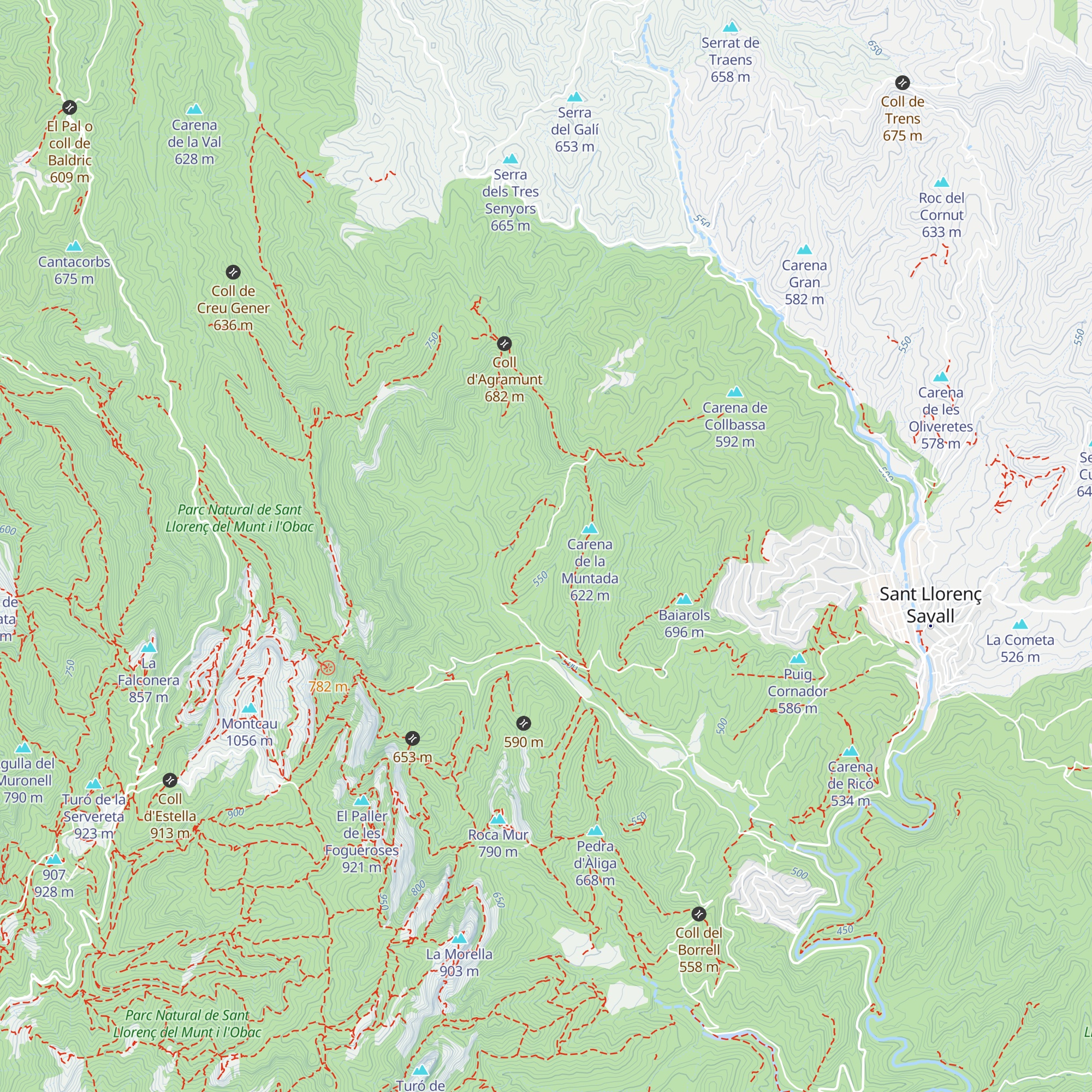 Cabana de pedra seca map