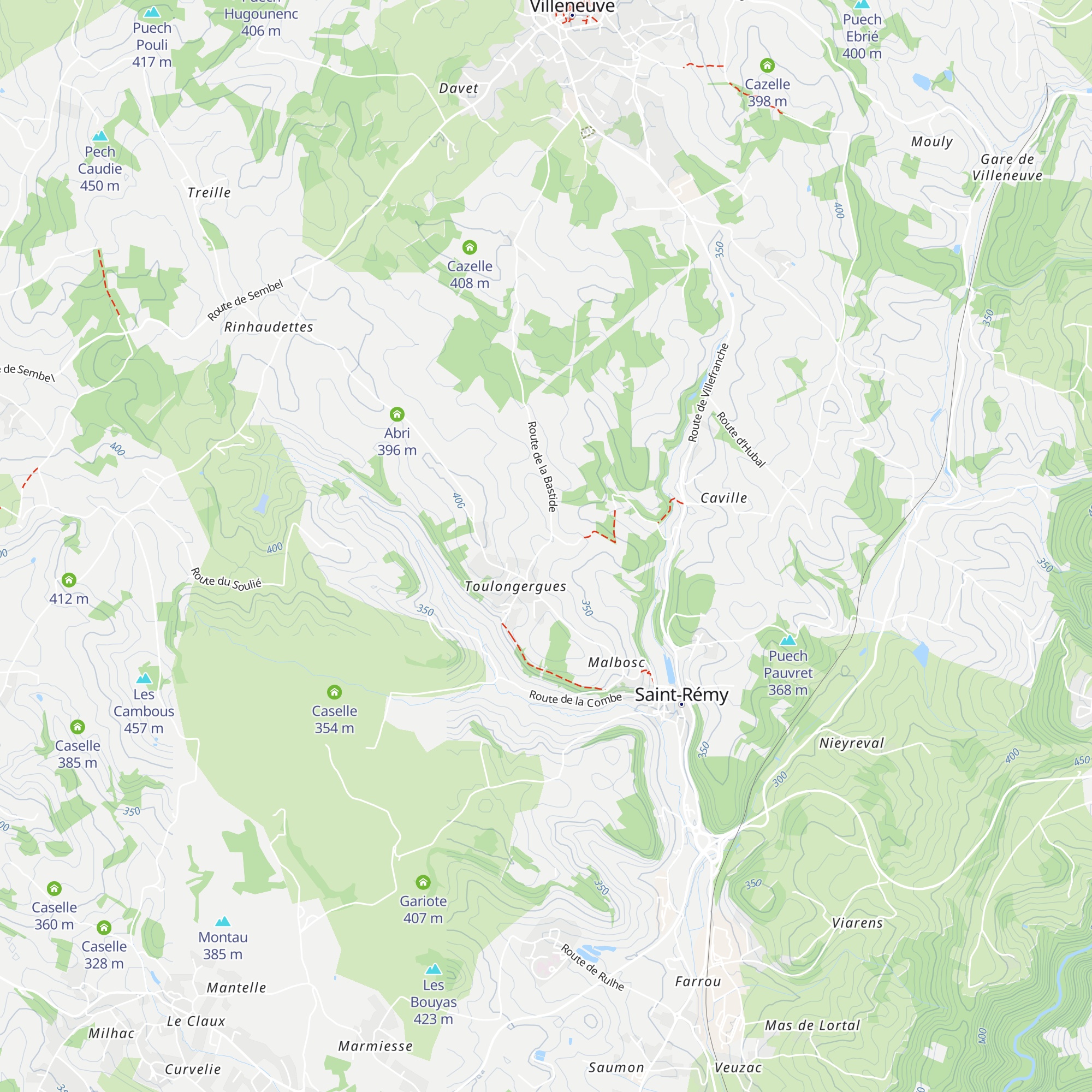 Gariote map
