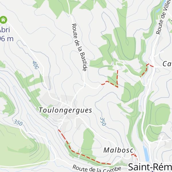 Map of Cazelle