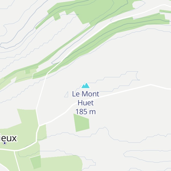 Map of Le Mont Huet
