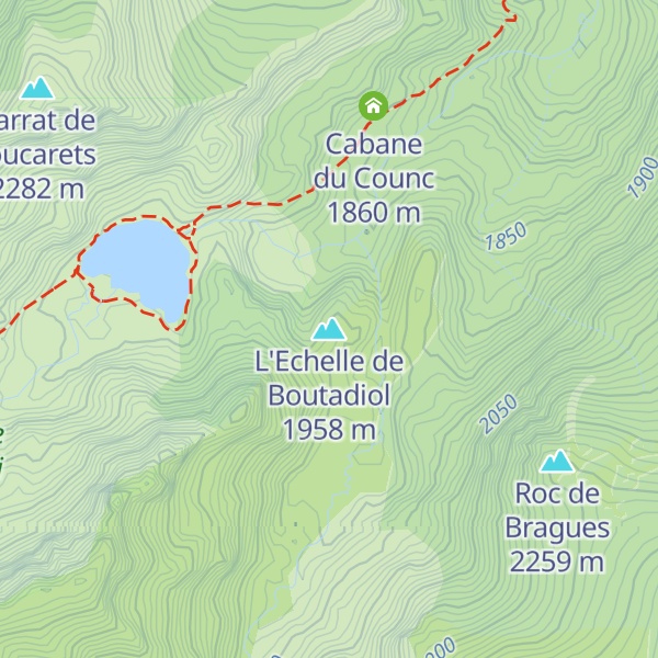 Map of L'Echelle de Boutadiol