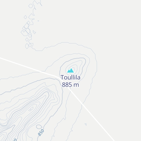 Map of Toullila