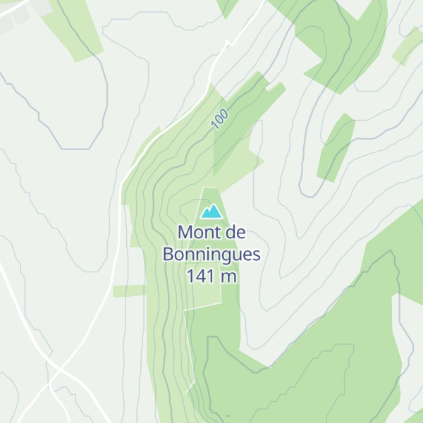 Map of Mont de Bonningues