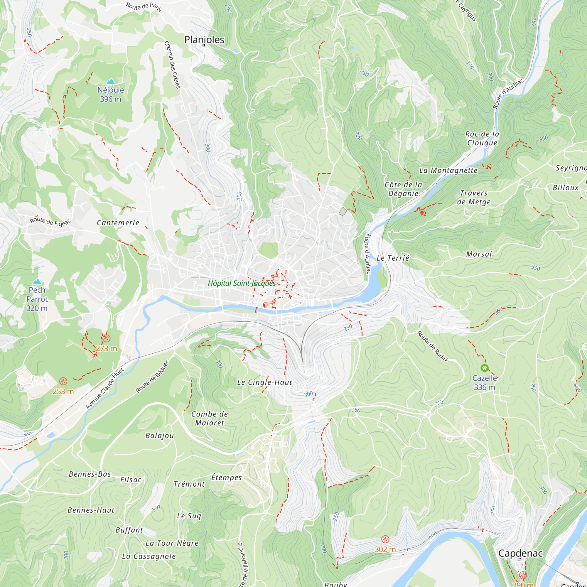 Gîte Chez Célia map