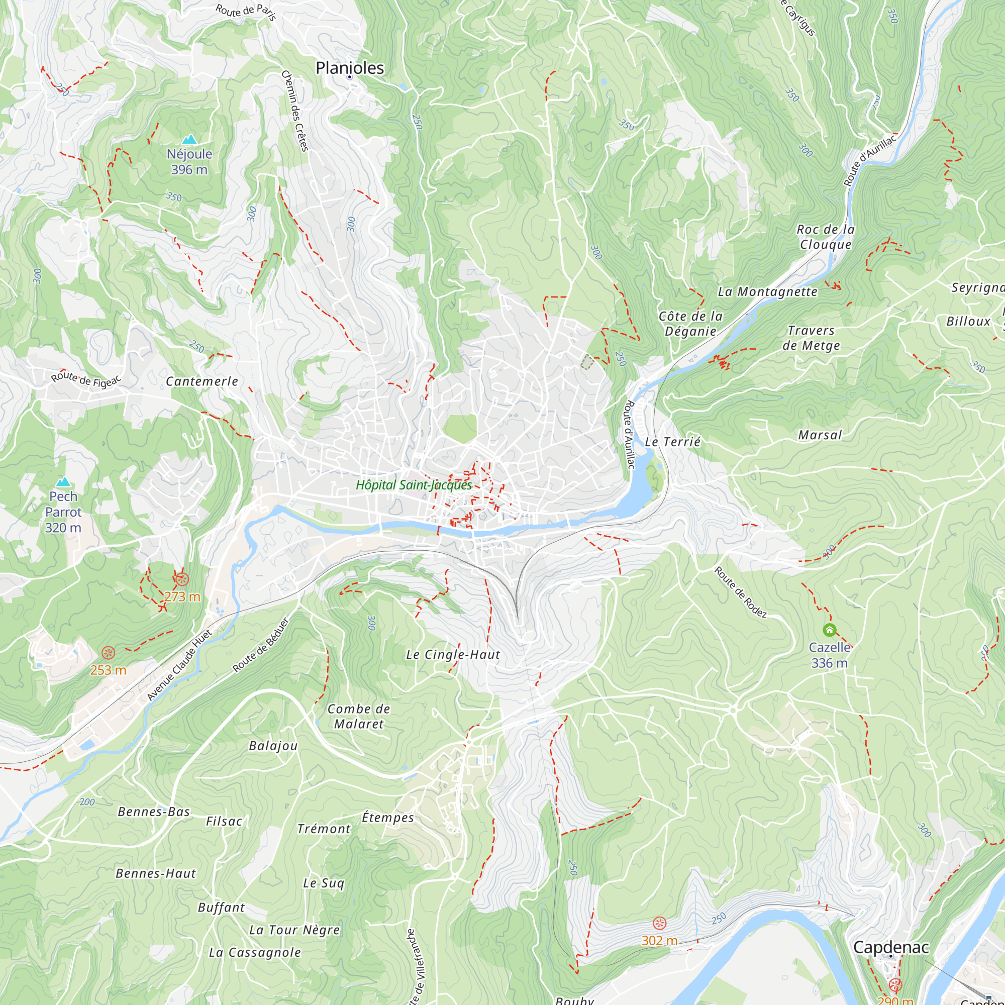 Gîte Chez Célia map