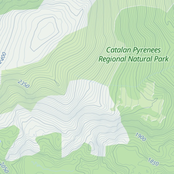 Map of Cabane du Roc de l'Isard