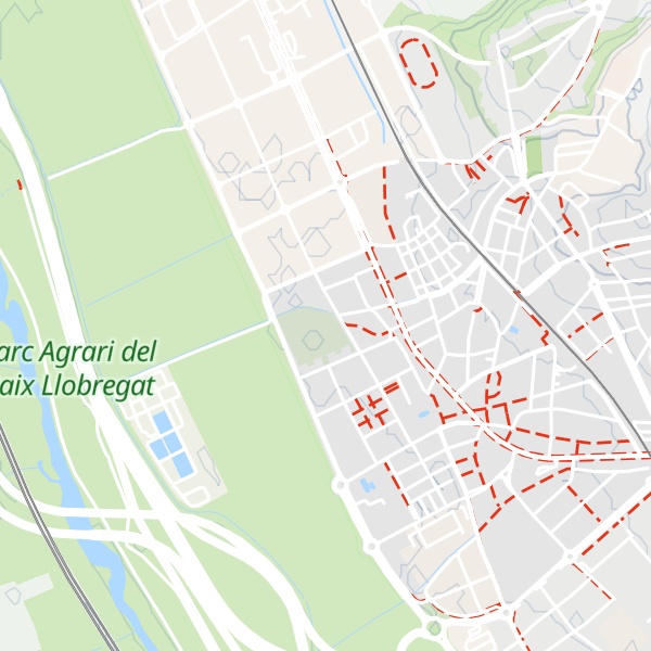 Map of Refugi climàtic Parc del Llobregat