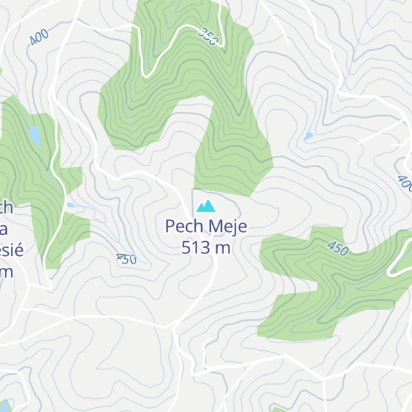 Map of Pech Meje