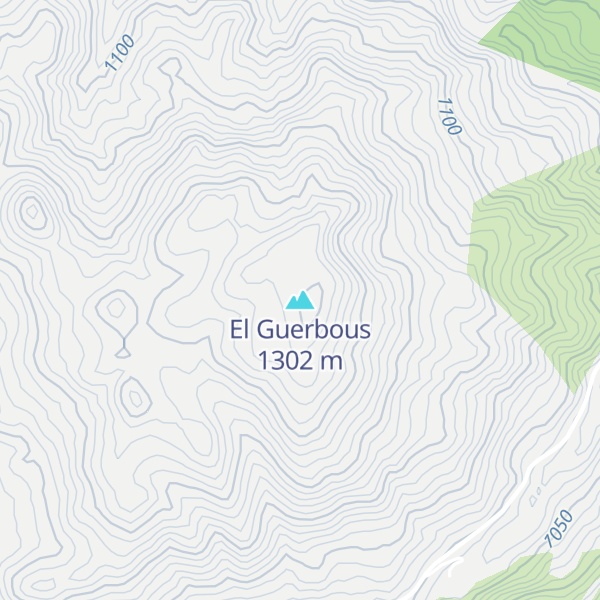 Map of El Guerbous